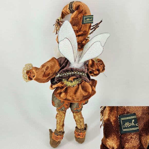 Mark Roberts Fairy whimsy Brown Gold Coat 12" - Picture 4 of 4